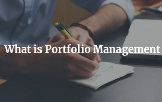 What is portfolio management