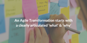 Agile transformation