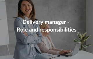 delivery manager role