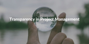 Transparency in Project management