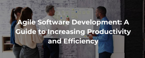 Agile Software Development: A Guide to Increasing Productivity and Efficiency