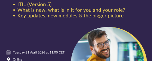 New ITIL (Version 5) – From the ITIL Senior Architect